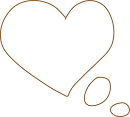Fototapeta premium Speech Bubble Talk Line Art