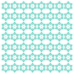 Christmas Ornamental Snowflakes Pattern Texture Background Vector