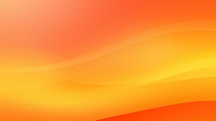 Abstract gradient background that transitions from bright yellow to dark orange, perfect for eye-catching advertising. Linear gradient in a flat design style