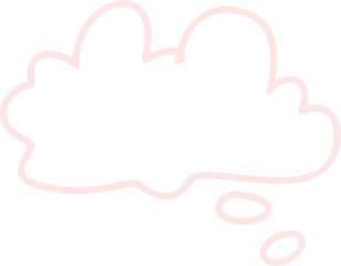 Speech Bubble Talk Line art