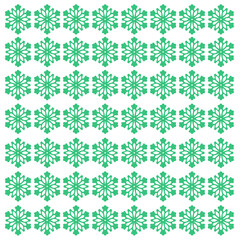 Christmas Ornamental Snowflakes Pattern Texture Background Vector