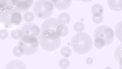 Abstract violet Boobles Circles with Dynamic Light and Shadows