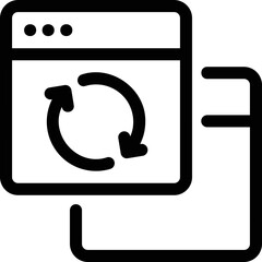 Simple vector icon browser