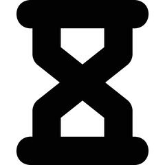 Simple vector icon hourglass
