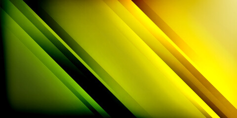 Dynamic shadow lines geometric shapes