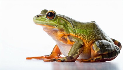 Fototapeta premium frog on a white background