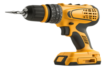 PNG Yellow cordless power drill
