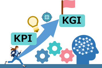 ビジネスマーケティングのイラスト