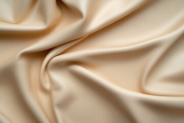 Obraz premium Beige Leather Draped Softly Showing Texture