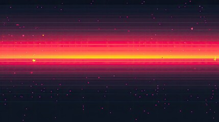 Vibrant Abstract Background with Stripes and Stars in Gradient Colors