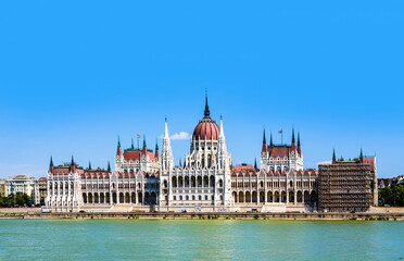 Fototapeta premium Hungarian parliament in Budapest