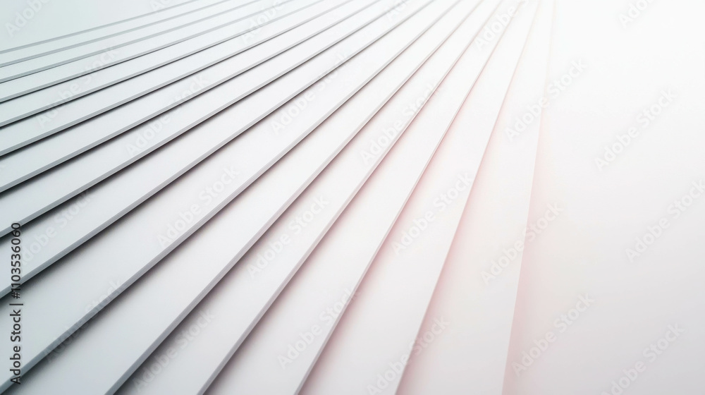 Poster softly layered white abstract background with gradients and diagonal lines