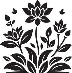 Flowers vector