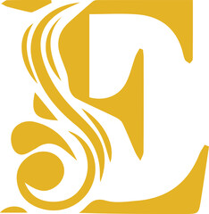 Alphabet art color signs letters design