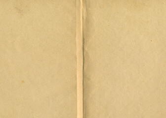 Old book page background. Natural old texture of recycle paper.