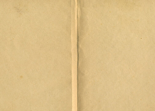 Old book page background. Natural old texture of recycle paper.