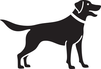  Barking Dog Vector Art , black dog silhouette