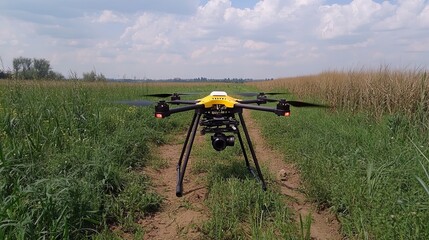Drone Aerial Photography of Farmland