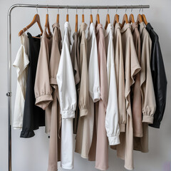 Rack of clothes 