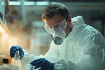 Safe Handling of Chemicals in Industrial Workspace