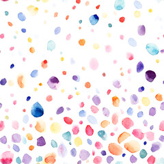 Kolorowe namalowane plamki tło akwarela