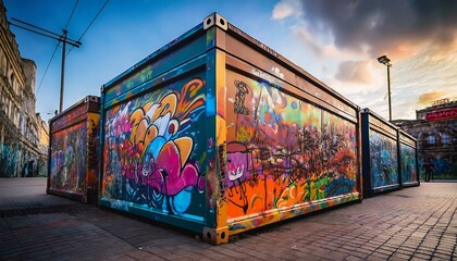 graffiti on the wall