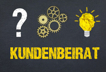 Obraz premium Kundenbeirat 