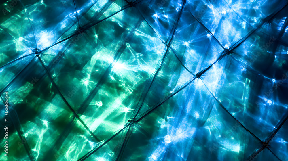 Poster abstract background image featuring a mesmerizing blend of teal and blue hues. the textured surface 