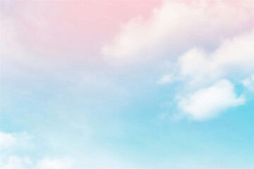 Obraz premium blue sky with clouds