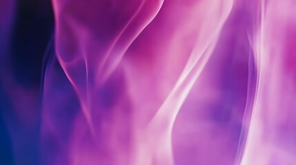 Naklejka premium A visually striking blue-to-purple gradient background with smooth, flowing curves and a blurred foreground. 