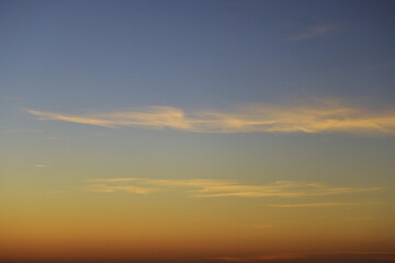 sunset sky 