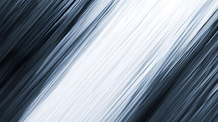 Abstract diagonal lines background. Gradient of shades from dark blue to bright white. Modern, sleek design perfect for tech, corporate, or website backgrounds.