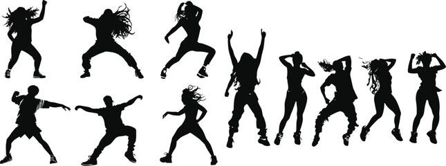 silhouettes of people, silhouette of a person