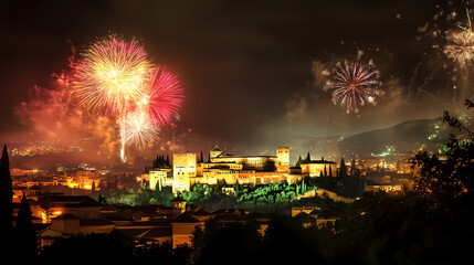 New year celebate from around the world's most famous landmarks