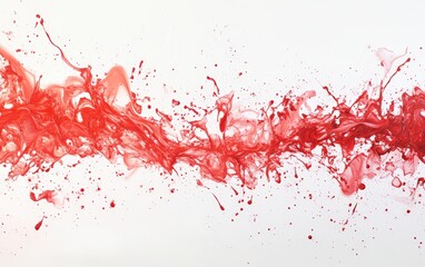 red wine splash isolated on white background 