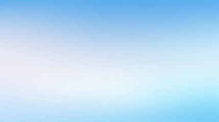 Blue with white sky gradient background. Airy soft flow with white stripe. Clean abstract pastel template for design.