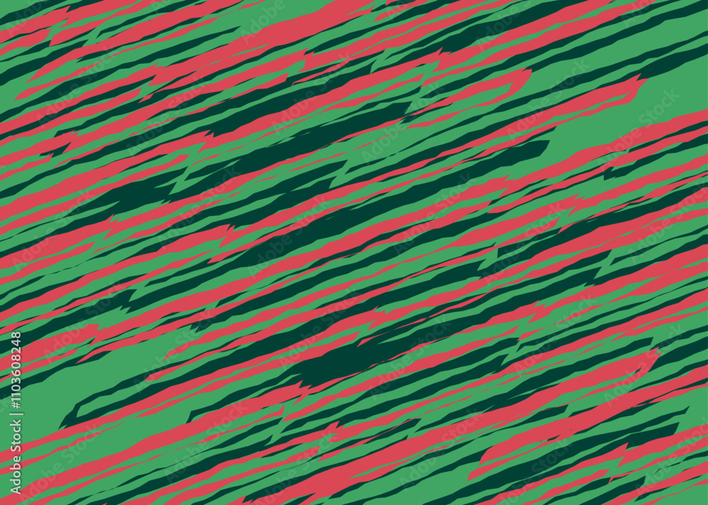 Poster abstract background with seamless rough irregular stripe pattern