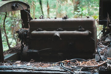 レトロ　機関車