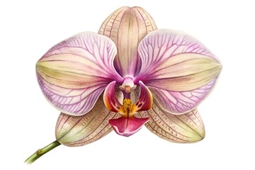 orchid isolated on white background