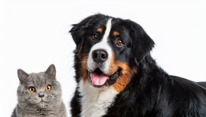 Fototapeta premium cat and dog 
