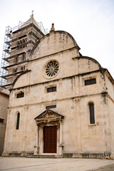 Fototapeta premium Croatia. Old town of Zadar, Church of St. Mary