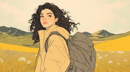 Children holding backpacks, a universal theme for learning, exploration, or recreational use in various visual storytelling projects