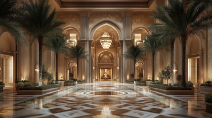 Emirates Palace Mandarin Oriental in Abu Dhabi, UAE