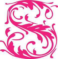 English Alphabet Beautiful Icon and Colorful Design