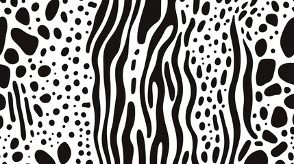 Vibrant Abstract Seamless Pattern Backgrounds Vector Design