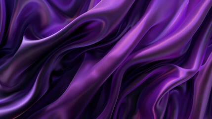 Obraz premium Purple Silk Fabric with Rich, Elegant Texture