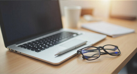 glasses on the table