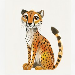 animals, cartoon, wild, illustration, design, white, background, wildlife, jungle, playful, colorful, fun, drawing, creative, nature, kids, forest, safari, characters, doodle, cheerful, zoo, sketch, j