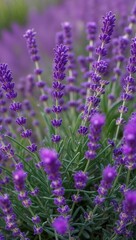 Fototapeta premium Lavender Aromatic herb known for its purple flowers and calming scent