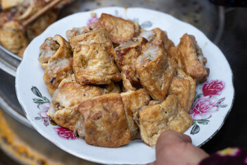 Traditional specialty food Tofu Bao